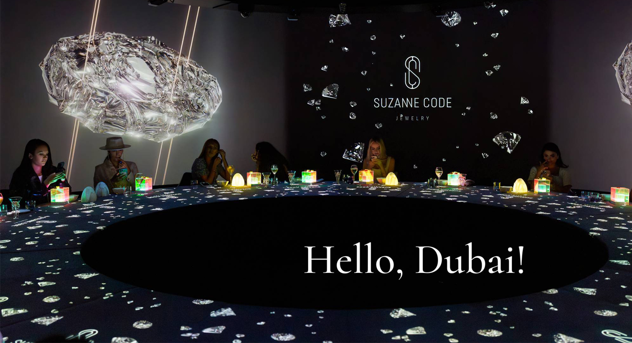 В мире стало на один бутик Suzanne Code Jewelry больше! Как мы праздновали открытие в Дубае.