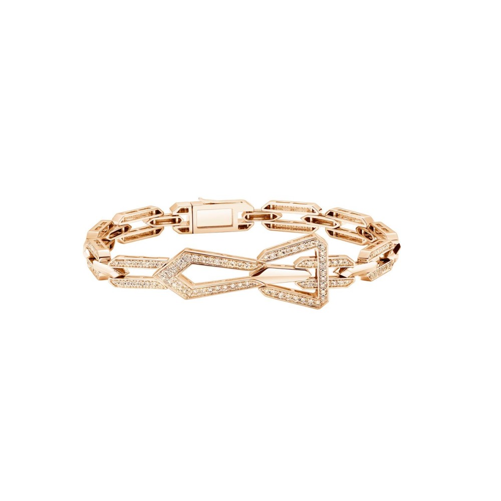 Bracelet, Yellow gold750 with diamonds