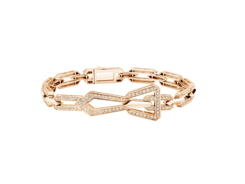 Bracelet, Yellow gold750 with diamonds