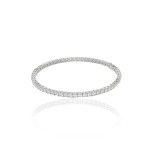 Bracelet, 18-carat white gold with diamonds