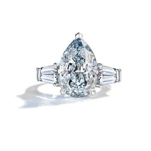 Ring, 18-carat white gold with diamonds Ring, 18-carat white gold with diamonds