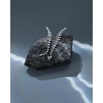 Серьги, Белое золото 750 пробы с бриллиантами