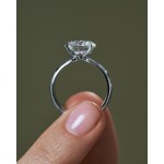 Кольцо, Белое золото 750 пробы