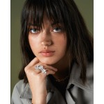 Кольцо, Белое золото 750 пробы