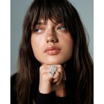 Кольцо, Белое золото 750 пробы