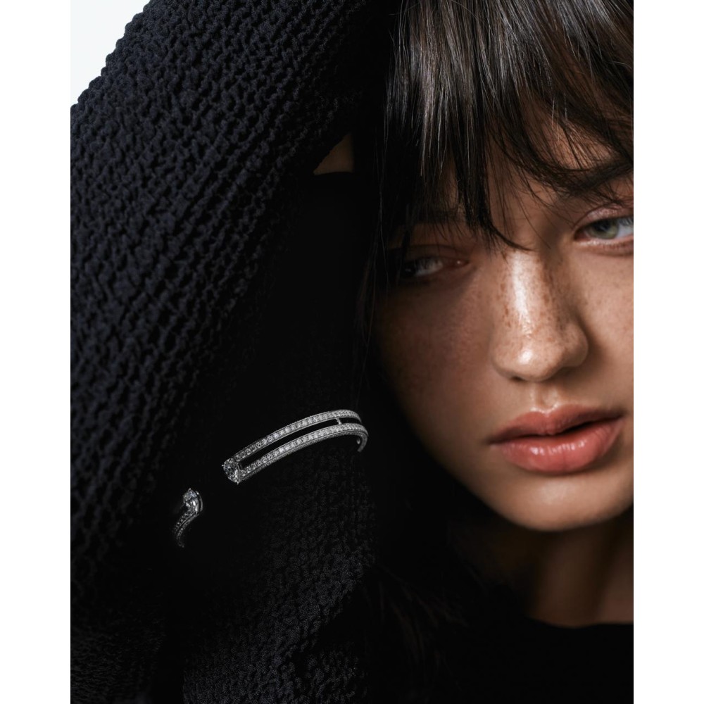 Браслет, Белое золото 750 пробы