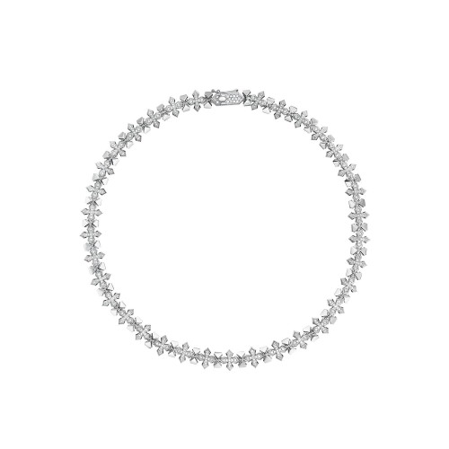 Choker, 18-carat white gold with diamonds Choker, 18-carat white gold with diamonds