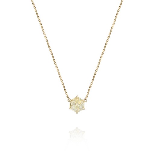 Necklace, 18-carat yellow gold with diamonds Necklace, 18-carat yellow gold with diamonds