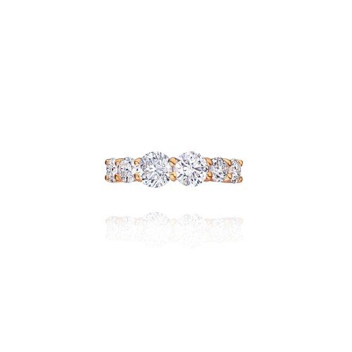 Kaff earring, 18-carat rose gold with diamonds Kaff earring, 18-carat rose gold with diamonds