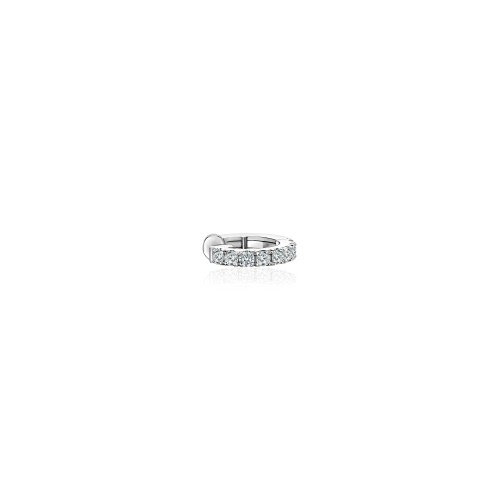 Earring Kaff, 18-carat white gold with diamonds Earring Kaff, 18-carat white gold with diamonds