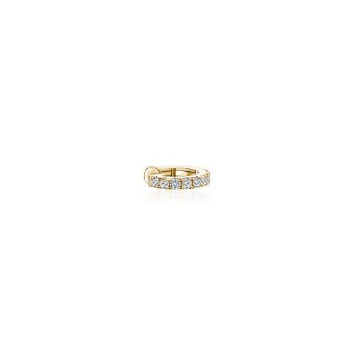 Earring Kaff, 18-carat yellow gold with diamonds Earring Kaff, 18-carat yellow gold with diamonds