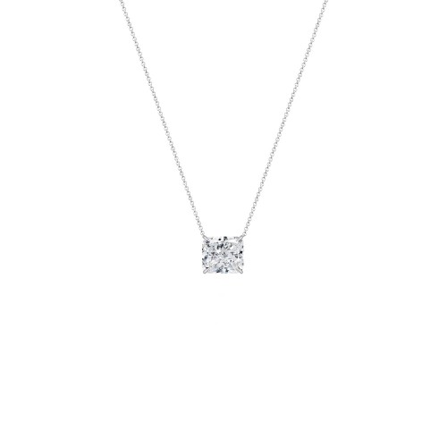 Necklace, 18-carat white gold with diamonds Necklace, 18-carat white gold with diamonds