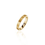 Men's wedding ring, 18k yellow gold
