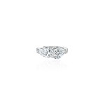 Серьга Кафф, Белое золото 750 пробы Серьга Кафф, Белое золото 750 пробы