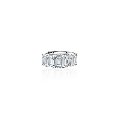 Earring Kaff 18-carat white gold with diamonds