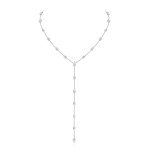 Колье, Белое золото 750 пробы