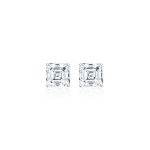 Studs New Basic 18-carat white gold with diamonds