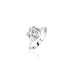 New Base Ring 18-carat white gold with diamonds