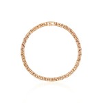 Колье, Розовое золото 750 пробы с бриллиантами