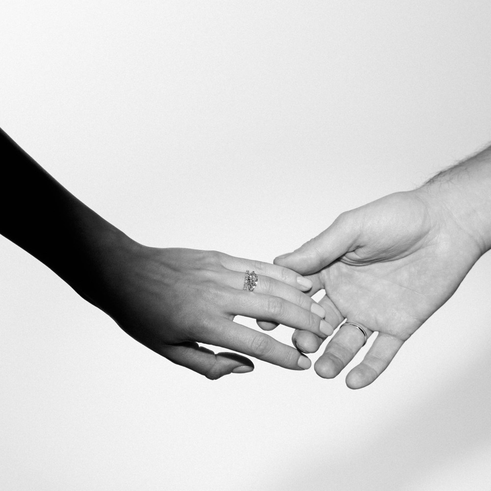 Ring, 18-carat white gold with diamonds Ring, 18-carat white gold with diamonds