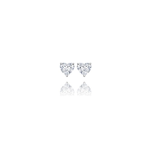 Studs 18-carat White gold with diamonds