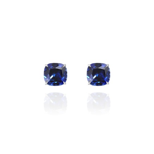 Earring 18-carat White gold with diamonds