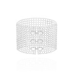 Necklace, 18-carat white gold with diamonds